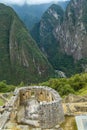 Temple of the Condor in Machu Picchu, Peru Royalty Free Stock Photo