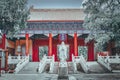 Temple of Confucius at Beijing is the second largest Confucian Temple in China. Translation inscription