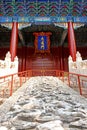 Entrance of the emple of Confucius, Beijing, China