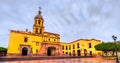 Temple and Convent of the Holy Cross in Queretaro, Mexico Royalty Free Stock Photo