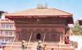 Temple Damaged in Nepal Earthquake