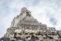 The Temple of Dawn ,Wat Arun Thailand Royalty Free Stock Photo