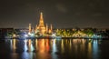 The Temple of Dawn ,Wat Arun Thailand Royalty Free Stock Photo