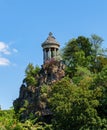 Temple de la Sibylle in the Parc des Buttes Chaumont - Paris, France Royalty Free Stock Photo