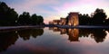 Temple of Debod in Madrid Royalty Free Stock Photo