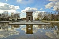 Temple of Debod - Madrid - spain Royalty Free Stock Photo