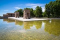 Temple of Debod, Madrid, Spain - UNESCO Royalty Free Stock Photo