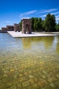 Temple of Debod, Madrid, Spain - UNESCO Royalty Free Stock Photo