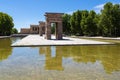 Temple of Debod, Madrid, Spain - UNESCO Royalty Free Stock Photo