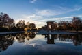 Temple Debod in Madrid Royalty Free Stock Photo