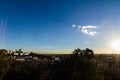 Temple Debod in Madrid Royalty Free Stock Photo