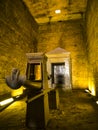 The Holy of Holies at Edfu Temple in Egypt