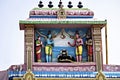 On temple, deities at goddess NabuNnayakai Amman temple in Rames