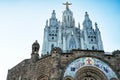 The Temple del Sagrat Cor, Barcelona. Spain 2016. Royalty Free Stock Photo