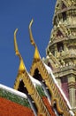 Temple detail Bangkok Royalty Free Stock Photo