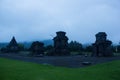 Temple at Dieng plateu in Indonesia