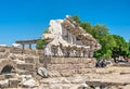 Temple of Dionysos in the Pergamon Ancient City, Turkey