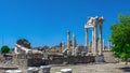 Temple of Dionysos in the Pergamon Ancient City, Turkey