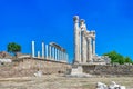 Temple of Dionysos in the Pergamon Ancient City, Turkey