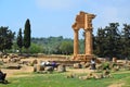 Temple of the Dioscuri, Agrigento Royalty Free Stock Photo