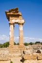 Temple of the Dioscuri, Agrigento Royalty Free Stock Photo