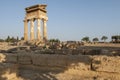 Temple of the dioscuri valley of the temples agrigento sicily Italy europe