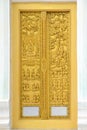 Temple door Royalty Free Stock Photo