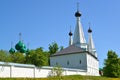 The temple of the Dormition of the Theotokos in Alekseevsky convent. Uglich, Yaroslavl region Royalty Free Stock Photo