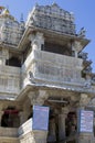 Temple Dzhagdish Udaypur India part of the building