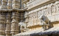 Temple Dzhagdish Udaypur India part of the building