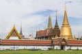 Temple of the Emerald Buddha complex, Bangkok, Thailand Royalty Free Stock Photo