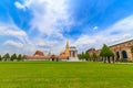 Temple of the Emerald Buddha in daytime Royalty Free Stock Photo