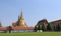 Temple of Emerald Buddha Wat Phra Kaew in Bangkok, Thailand Royalty Free Stock Photo