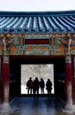 Temple entrance Royalty Free Stock Photo