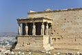 Temple of Erechteion at Athens, Greece Royalty Free Stock Photo