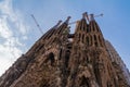 Temple Expiatori de la Sagrada Familia, Barcelona, Spain Royalty Free Stock Photo