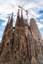 Temple Expiatori de la Sagrada Familia, Barcelona, Spain Royalty Free Stock Photo