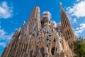 Temple Expiatori de la Sagrada Familia, Barcelona, Spain Royalty Free Stock Photo