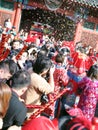 Temple fair, Celebratioin of Chinese New Year Royalty Free Stock Photo