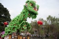 The Temple Fair in chinese village