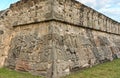 Temple of the Feathered Serpent in Xochicalco. Mexico. Royalty Free Stock Photo