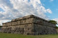 Temple of the Feathered Serpent in Xochicalco. Mexico Royalty Free Stock Photo