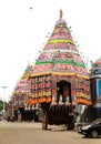 Temple festival rathas