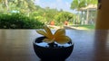 temple flower decoration for the tables