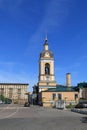 Moscow, Russia - June 25, 2019: Temple of the Forty Sebastian Martyrs in the Spasskaya Sloboda