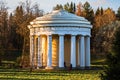 Temple of Friendship in the classical style of architect Cameron.