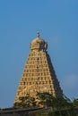 Temple front from far view - Thanjavur Big Temple