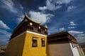 Temple in gansu china Royalty Free Stock Photo