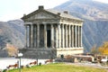 The Temple of Garni is Greco-Roman colonnaded building near Yerevan , Armenia