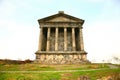 The Temple of Garni is Greco-Roman colonnaded building near Yerevan , Armenia